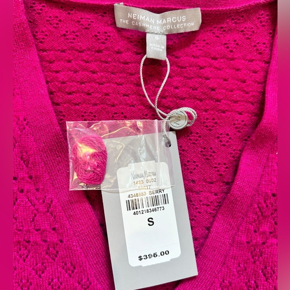 NWT 100% Cashmere Neiman Marcus Sweater - Picture 2 of 12